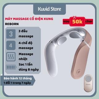 Máy massage cổ REBORN chính hãng Hàn Quốc Máy massage xung điện Mát xa cổ thiết kế gọn nhẹ BH 12 tháng