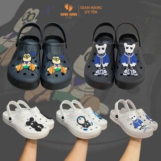 Dép Sục Nam Nữ KanKanStore Giày Sục Thể Thao Nam Nữ Nhựa Cross Crocs KA08