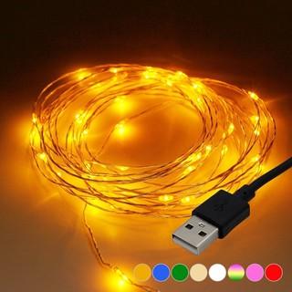 Đèn led fairylight đom đóm 10 mét ,5 mét dùng usb