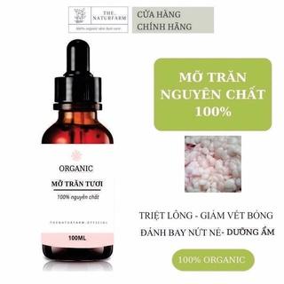 Mỡ trăn nguyên chất hữu cơ 100ML đa công dụng