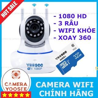 CAMERA IP YOOSEE Tiếng Việt Và Thẻ Nhớ 32Gb Yoosee Chuyên Dụng