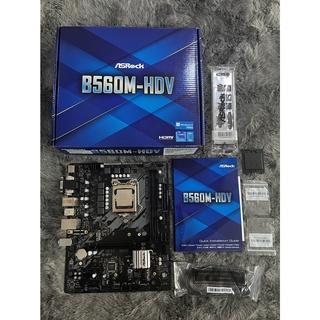 Combo mainboard ASRock B560M-HDV + I5 10400F 2.90 GHz ( 6 nhân 12 luồng ) TRAY - Bảo hành 36T