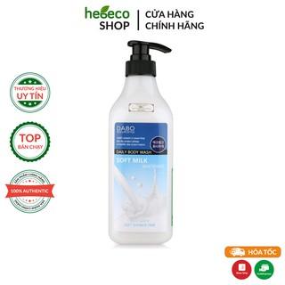 SỮA TẮM TRẮNG DA VÀ DƯỠNG ẨM CAO CẤP DABO WHITENING SOFT MILK 750ML - HÀN QUỐC CHÍNH HÃNG