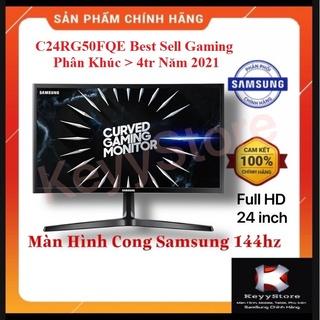 Màn hình Cong Gaming Samsung 24 inch C24RG50FQE 144hz Mới 100% Chính Hãng