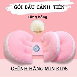 Gối Ôm Bà Bầu Cánh Tiên Chính Hãng Mịn Kids - Gối Đỡ Bụng Bầu Giảm Đau Lưng Ngủ Ngon Giấc