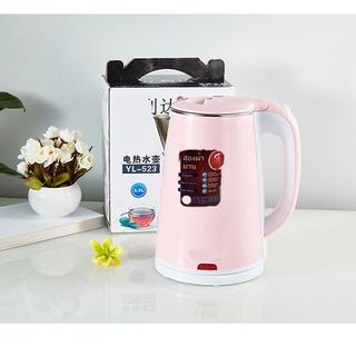 Ấm Siêu Tốc 2 Lớp JipLai Thái Lan 2.5L Tiện Dụng , Ấm Đun Siêu Tốc 2 Lớp Loại Lớn