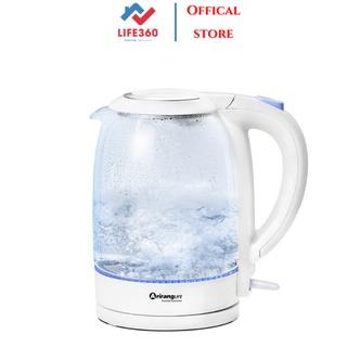 Ấm đun siêu tốc ArirangLife ZDH-A17L1, ấm siêu tốc thủy tinh cao cấp 1,7 lít- Hàng chính hãng bảo hành 12 tháng