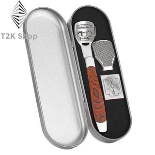 Dụng cụ chà mài gót chân inox tẩy da chết bằng tay tiện lợi - T2K Shop