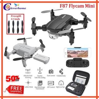 flycam mini 4k giá rẻ f87, máy bay không người lái quay phim, chụp ảnh, chống rung quang học