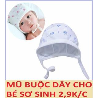 Mũ sơ sinh cotton mềm mịn