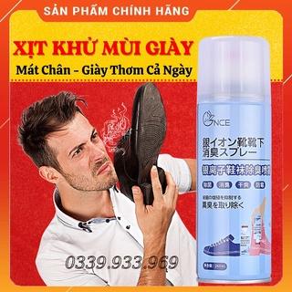 chai xịt khử mùi giày