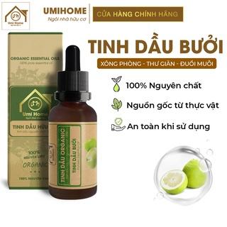 Tinh dầu Bưởi hồng hữu cơ UMIHOME 10ml nguyên chất