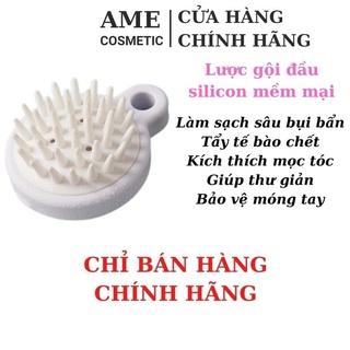 Lược gội đầu silicon muji mềm massage da đầu giảm rụng tóc kích thích mọc tóc matxa mát xa đầu Nhật giá rẻ AME SHOP