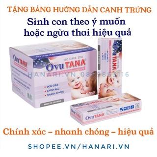 [Chính xác nhất] Hộp 12 que/test thử rụng trứng/ trứng rụng Ovutana