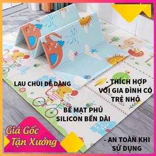 [Chỉ bán Loai 1❤️]Thảm xốp  XPE cho bé gấp gọn tấm lót trải sàn 2 mặt chống thấm chống trơn hàn quốc phủ silicon dày đẹp