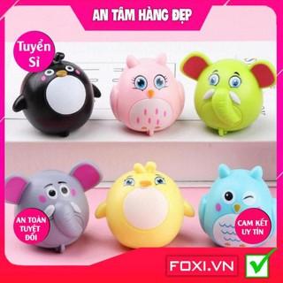 Set 6 thú dễ thương-đồ chơi chạy đà-chạy bằng dây cót hình các con vật siêu cute cho các bé