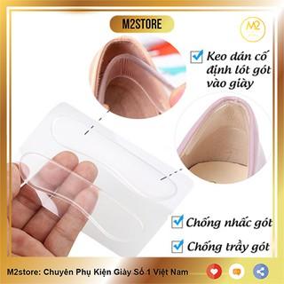 miếng lót gót giày silicon