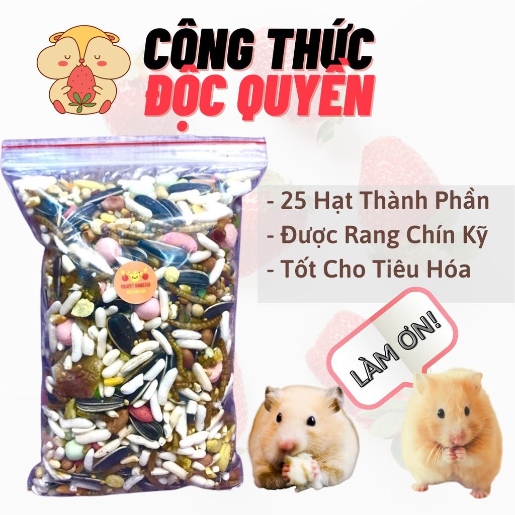 Nên cho hamster ăn thức ăn tự chế hay thức ăn công nghiệp?