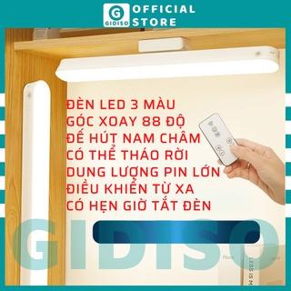 Đèn LED Cảm Ứng Chạm 42cm GIDISO Sạc tích điện 4000mA Chống Cận dán tường bàn học trang điểm tủ sách phòng ngủ cầu thang