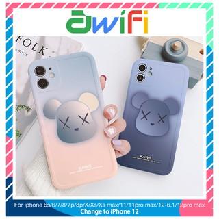 Ốp lưng iphone viền nổi bóng sơn kaws 6plus/6s/6splus/7/7plus/8/8plus/x/xr/xs/11/12/pro/max/plus/promax-Sale Sốc B4-13