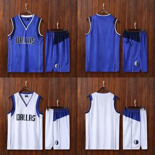 Bộ quần áo thể thao bóng rổ nam phong cách NBA Dallas Jersey