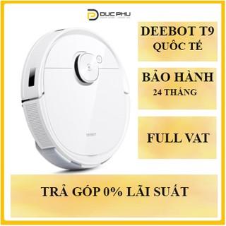 Robot hút bụi lau nhà Ecovacs Deebot T9 - Lực hút Max 3000Pa -Bản Quốc Tế - Bảo hành 24 tháng