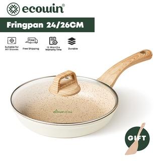 Chảo chiên Ecowin bằng đá chống dính tốt với thiết kế tay cầm chịu nhiệt mạnh mẽ 2