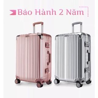 Vali Kéo Vali du lịch Khung Nhôm cao cấp chống va đập size 20/22/24/26/28