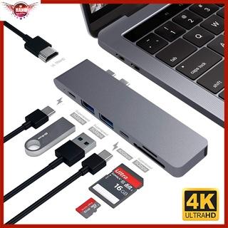 Hub Usb type-c (Thunderbolt 3) ra HDMI, VGA, Ethernet cho Táo Air/ Pro 2020 M1 - Hồ Phạm