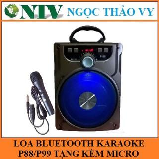 LOA KARAOKE XÁCH TAY MINI BLUETOOTH P88-89 TẶNG KÈM MICRO