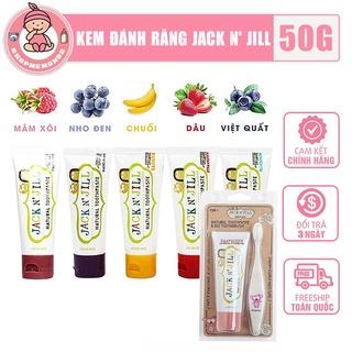 [ORGANIC - Hữu cơ] Kem đánh răng trẻ em Jack N' Jill của Úc 50g date 2025