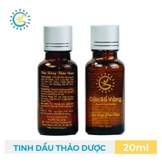 Combo 2 Lọ Tinh Dầu Thảo Dược Cửa Sổ Vàng Hỗ Trợ Làm Sạch Không Khí