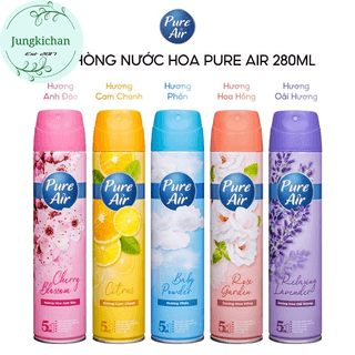 (5 HƯƠNG) Nước hoa xịt phòng Pure Air 280ml