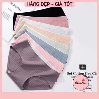 Quần Lót Cotton Gân Tăm Không Đường May Siêu Kháng Khuẩn, Khử Mùi 86019