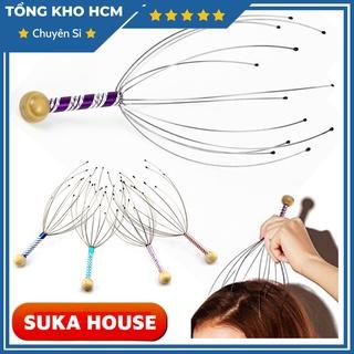 Cây Massage Đầu Vật Lý Thư Giãn Bạch Tuộc SUKAHOUSE H228