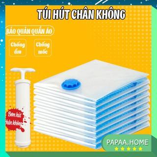 Túi Hút Chân Không Đựng Quần Áo, Túi Hút Chân Không Bảo Quản Chăn Gối Chống Ấm Mốc PAPAA.HOME