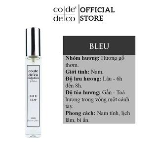 Tinh Dầu Nước Hoa Dạng Xịt Code Deco Bleu 10ml, Nam Tính, Lịch Lãm, Bí Ẩn