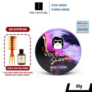 Sáp Vuốt Tóc Nam Apestomen Volcanic Clay Chính Hãng - 80 Gram