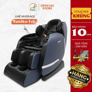 Ghế massage FUNIKO F16 bảo hành 10 năm điều khiển giọng nói massage trị liệu toàn thân hiệu quả