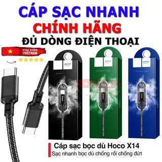 Cáp sạc nhanh dây dù hỗ trợ tất cả các dòng điện thoại - Bảo hành 12 tháng 1 đổi 1