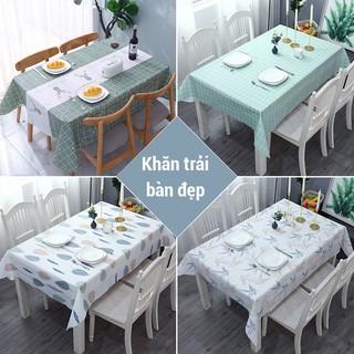 [HÀNG CÓ SẴN] Khăn Trải Bàn Kẻ Caro Nhựa PVC Chống Thấm Nước Khăn Decor Phông Nền Chụp Ảnh