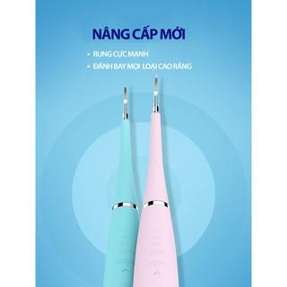 Máy Lấy Cao Răng Cầm Tay Mini Dental flutterSử Dụng Sạc 3 Chế Độ Rung Loại Sạch Mảng Bám, Cao Răng,Vết Ố Cứng Đầu Nhất