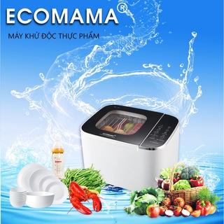 Máy khử độc thực phẩm 2 trong 1 Ecomama sử dụng ozon và sóng siêu âm công nghệ châu Âu