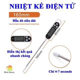 Nhiệt kế điện tử đo nước pha sữa cho bé, trẻ em, máy đo nhiệt độ thực phẩm nấu ăn, làm bánh, nước tắm, phòng bếp TP300