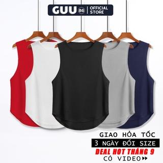 Áo sát nách nam ba lỗ thể thao Tanktop nam GUU SHOP