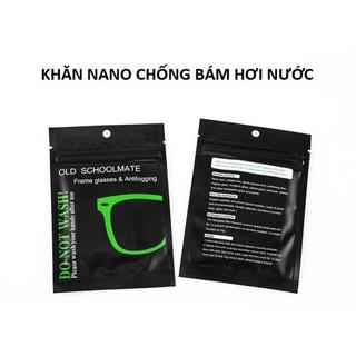 [Rẻ vô địch] Khăn lau kính NANO chống bám hơi nước, chống hấp hơi, sương mù cho mắt kính