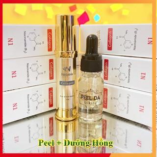 Combo kem và peel làm hồng nhũ hoa vùng kín Neipink 10ml