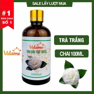 [TRỢ GIÁ] 100ML Tinh Dầu Trà Trắng Nguyên Chất VIDAME - Hàng Cao Cấp Nhập Khẩu ẤN, hương hoa thơm sang trọng, thư giãn