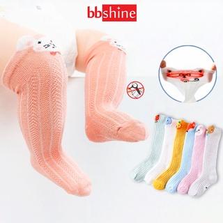 Tất cho bé gái và bé trai 0-3 tuổi chống muỗi BBShine, Tất cao cổ cho bé chống trơn trượt hình thú đủ màu sắc - T019