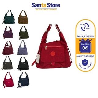 Túi vải đeo vai nữ Kipling KL669 Túi tote xách tay đeo chéo đẹp size to đi làm đựng đồ du lịch thời trang SANTA STORE